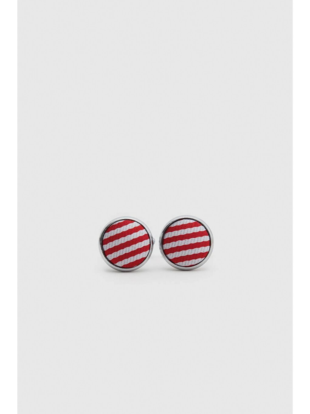 Kırmızı Beyaz Renk Kol Düğmesi-2