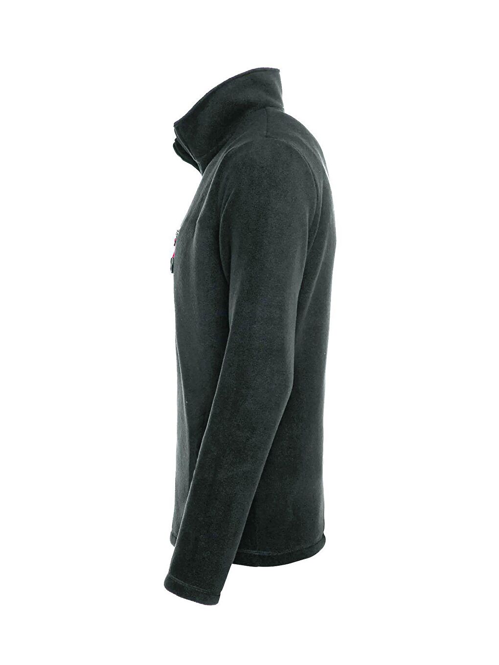 Gri Erkek Polar Renkli Yarım Fermuarlı Cepli Tactical Flecee-2