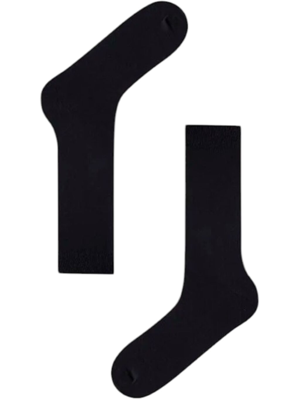 Siyah Bambu 4 mevsim 6'lı Erkek Soket Çorap-2