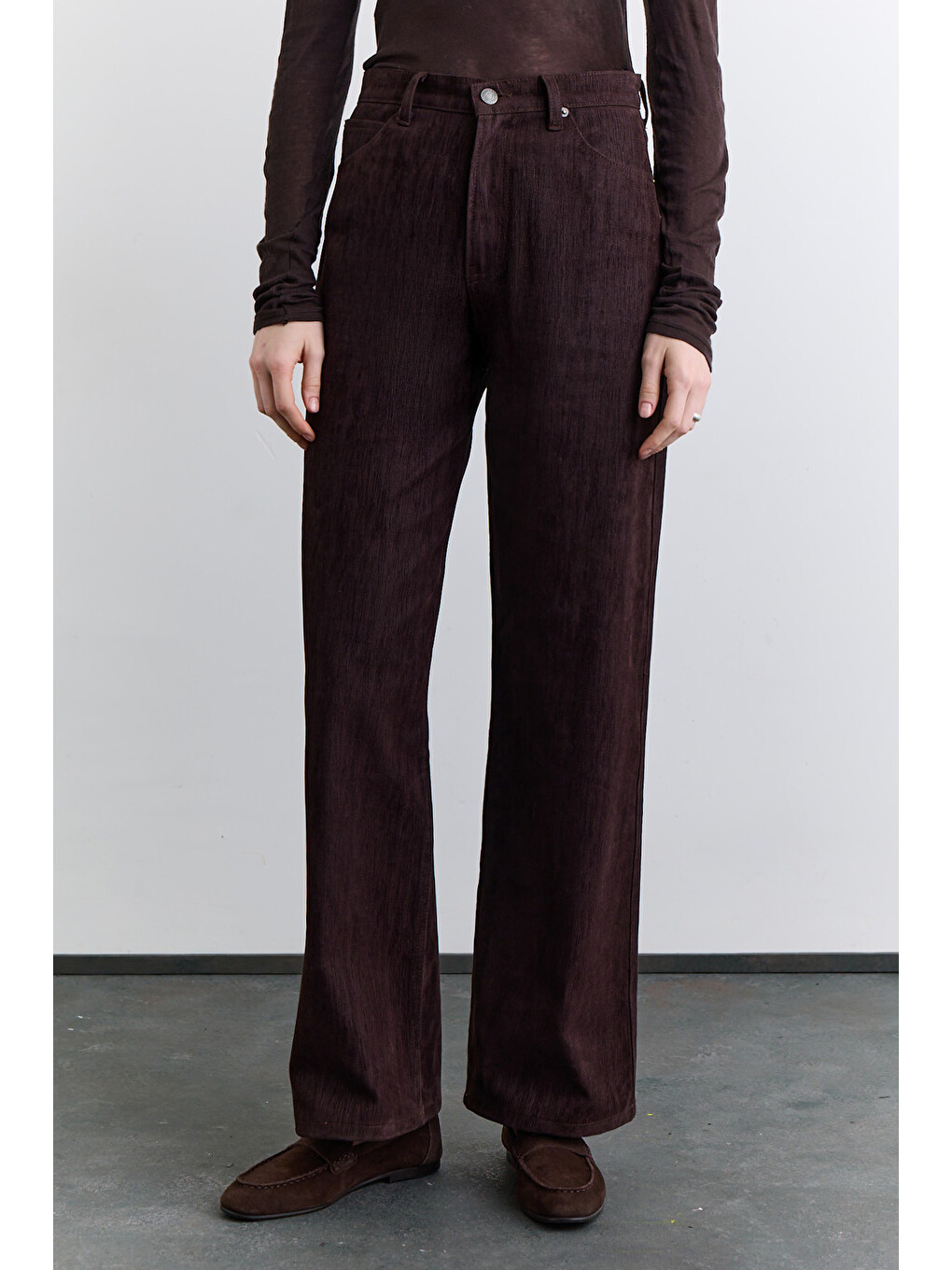 Studıo Denim Pantolon Kahverengi-2