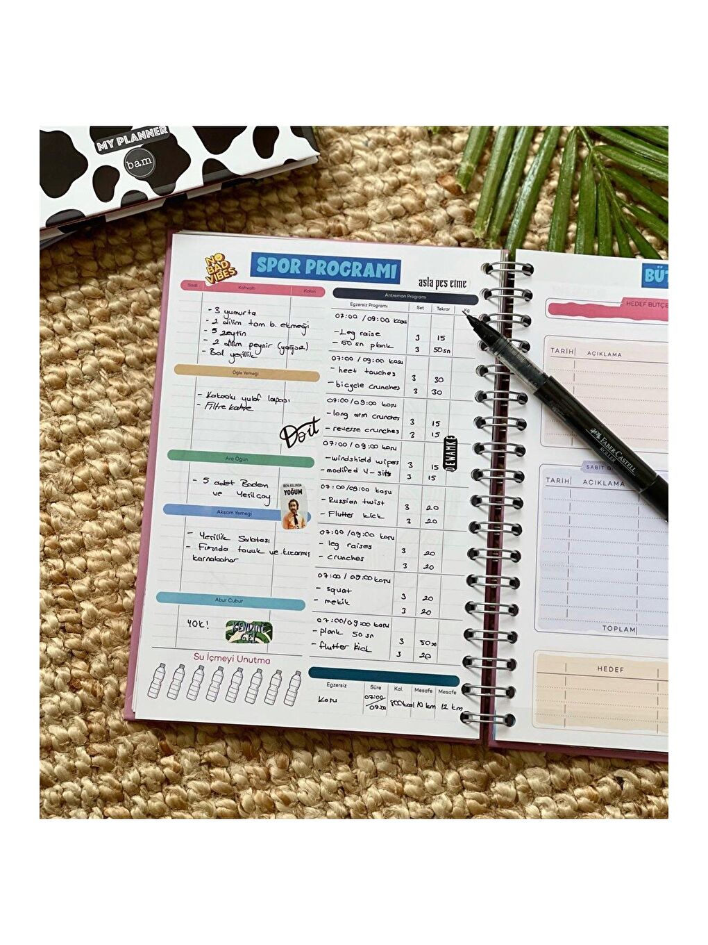 Hayallerinin Peşinden Git Tasarımlı Konuşan Ajanda-5