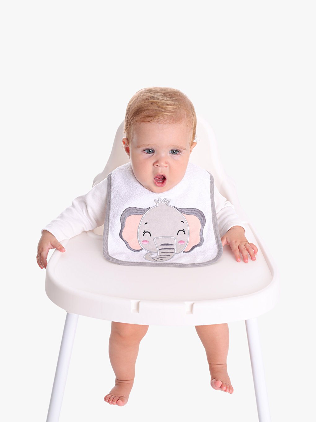 Kız Bebek Mama Önlüğü 2'li-1