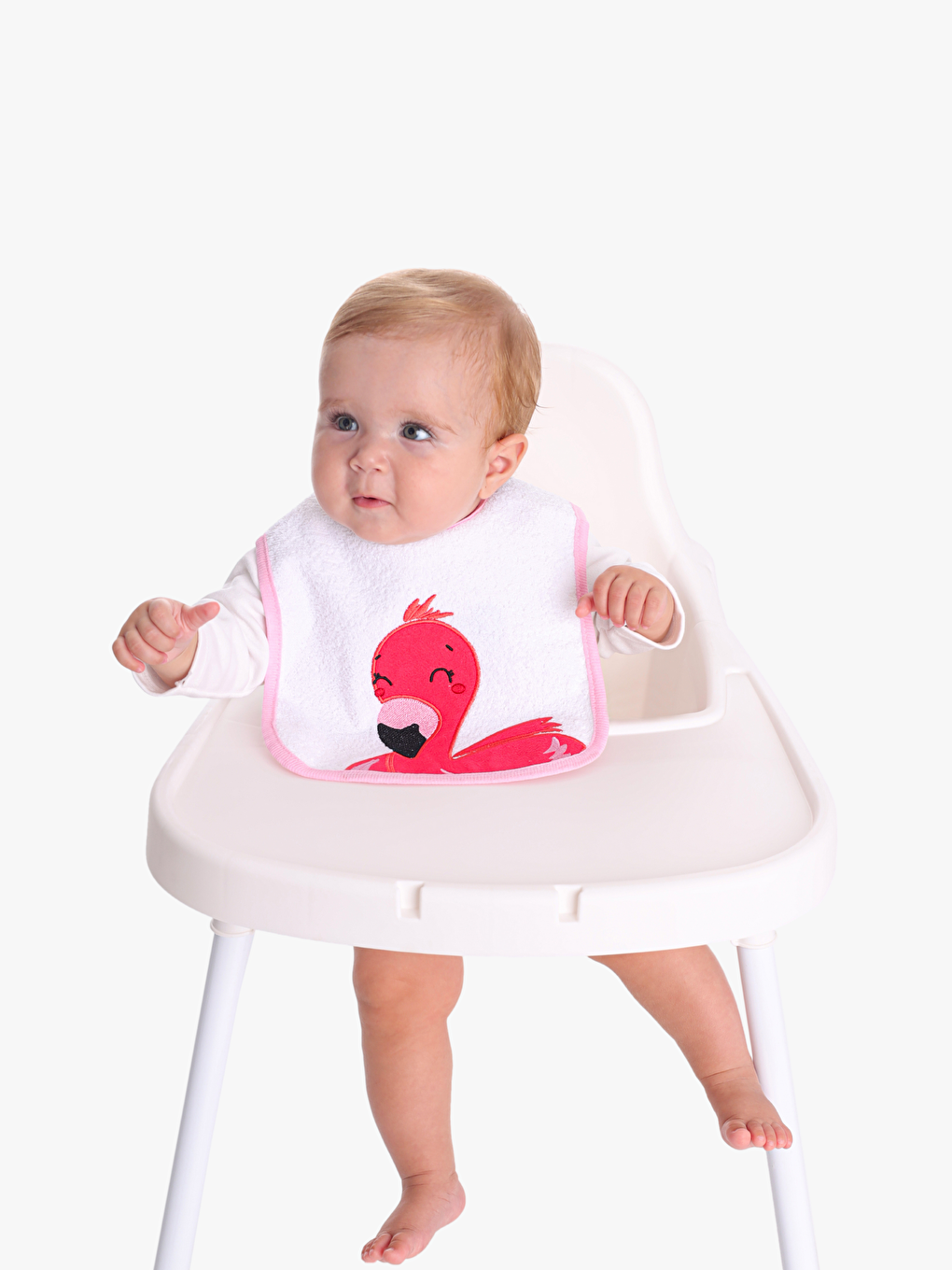 Kız Bebek Mama Önlüğü 2'li-1