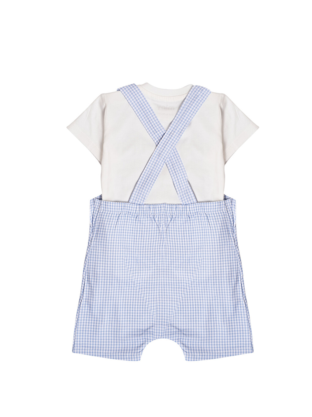 Karışık Pötikareli Erkek Bebek Tulum İkili Set-8