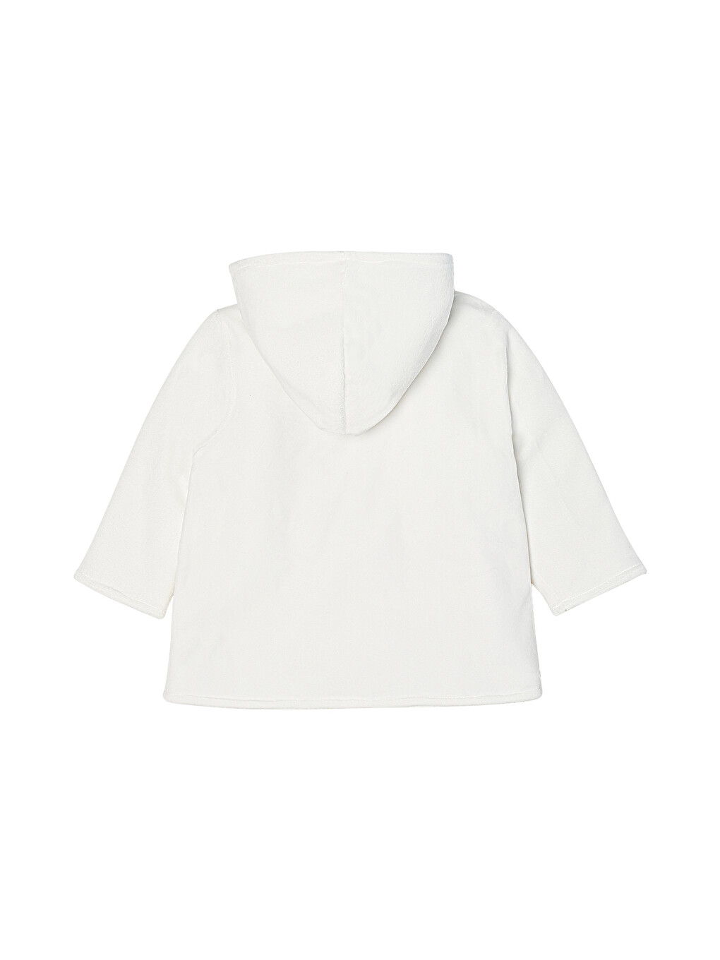 Beyaz Unisex Bebek Hırka-3