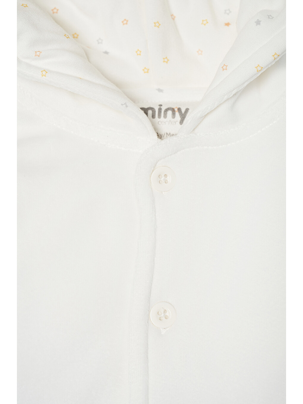 Beyaz Unisex Bebek Hırka-5