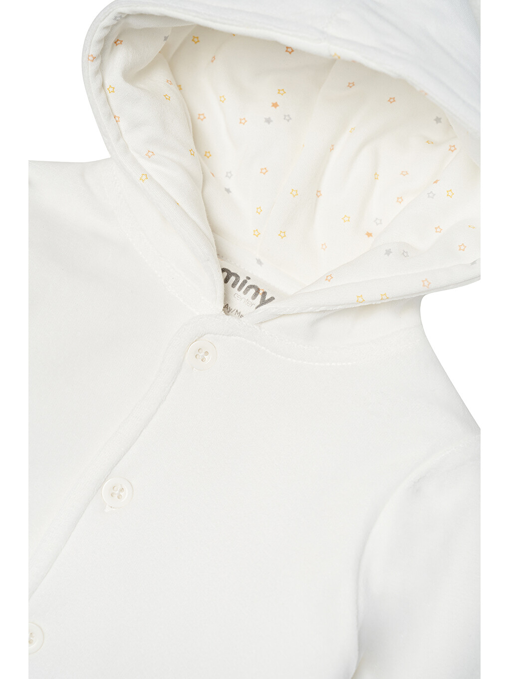 Beyaz Unisex Bebek Hırka-7
