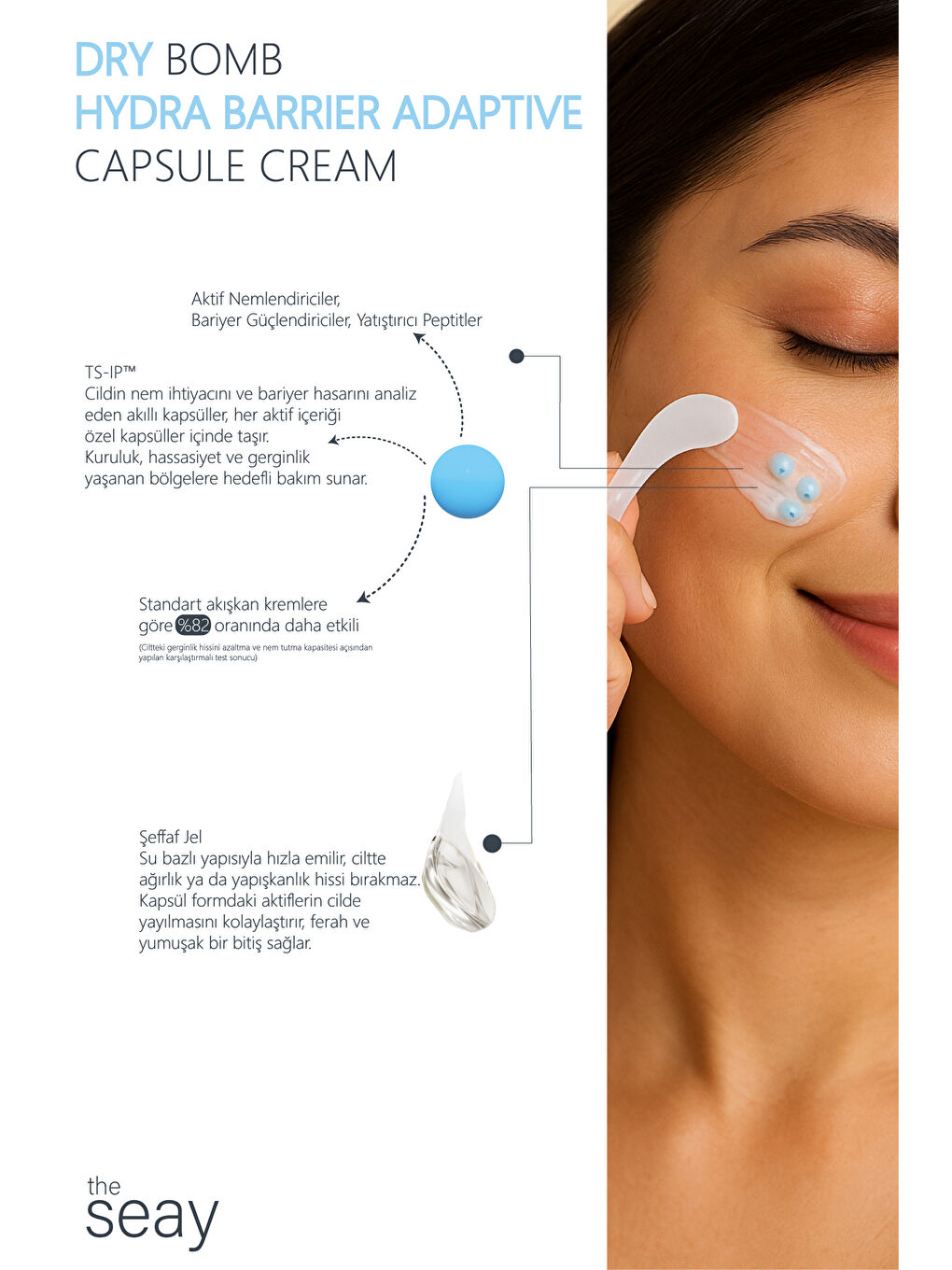 Akıllı Kapsül Krem – Yoğun Nem & Dolgun Cilt, Kuruluk Karşıtı, Bariyer Onarıcı | TS-IP™ Teknolojisi-4
