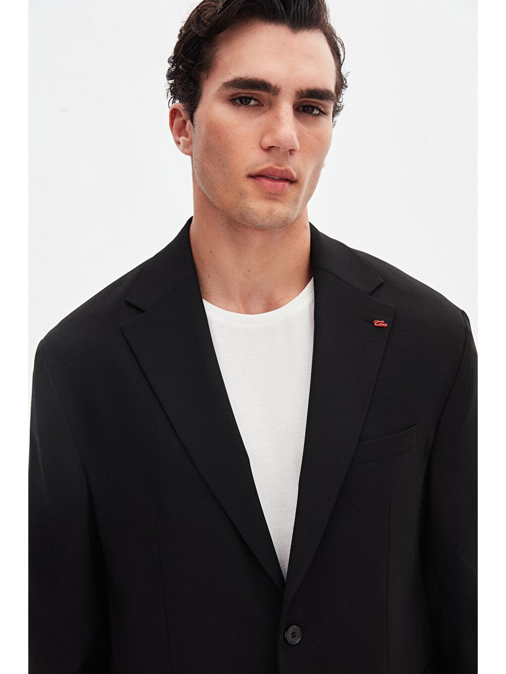 Relaxed Siyah Takim Elbise-3