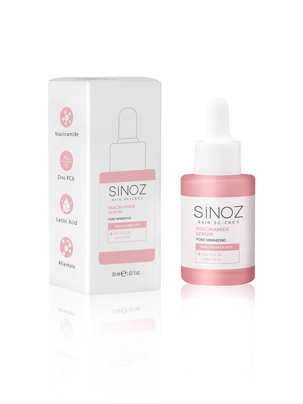 Gözenek Sıkılaştırıcı Sebum Dengeleyici Sivilce Karşıtı Serum Niacinamide 10% + Zinc Pca 1% 30 Ml-4