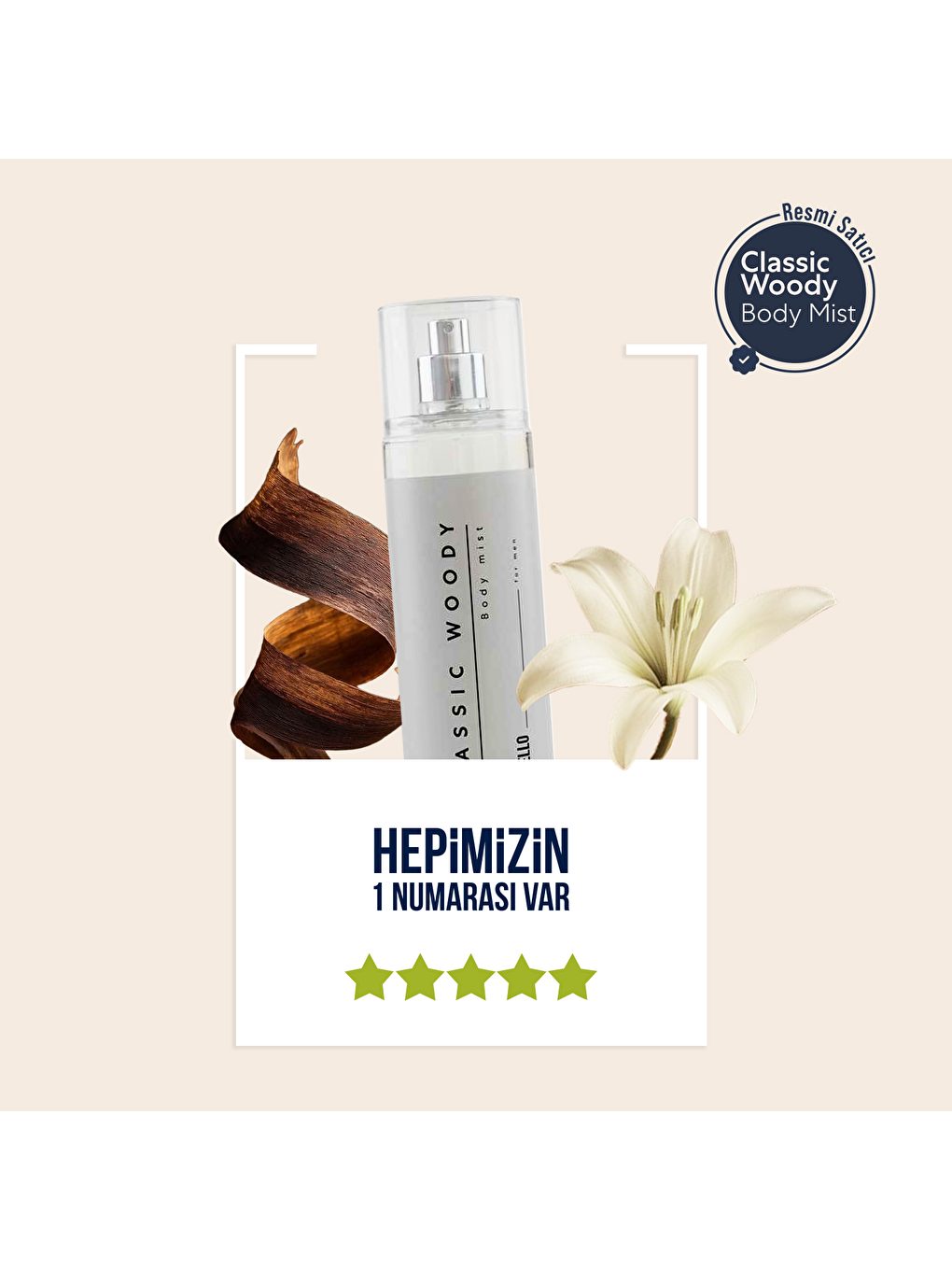 Erkek Odunsu Vücut Spreyi 210ml-1