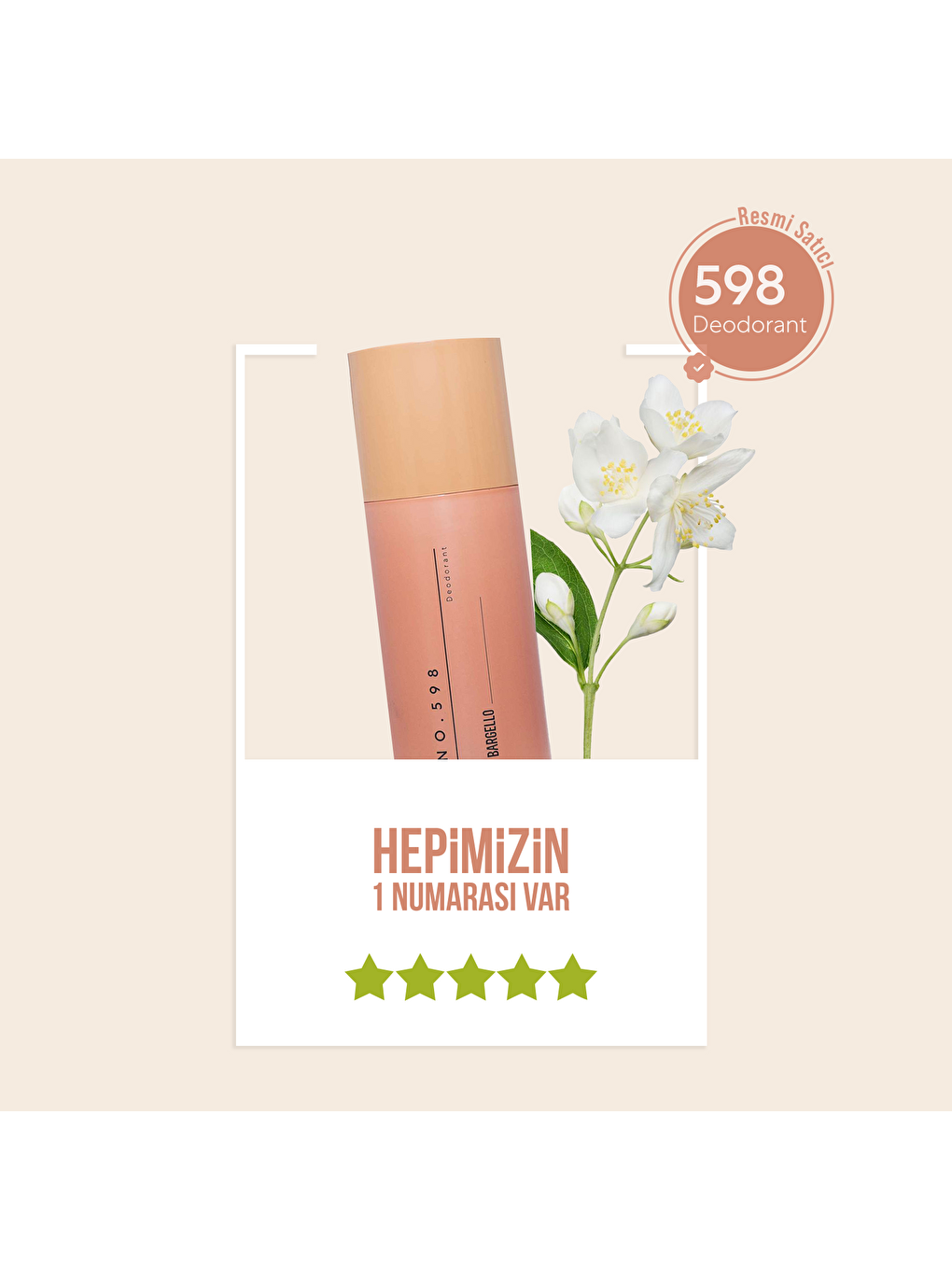 No.598 Unisex 150 Ml Deodorant-1