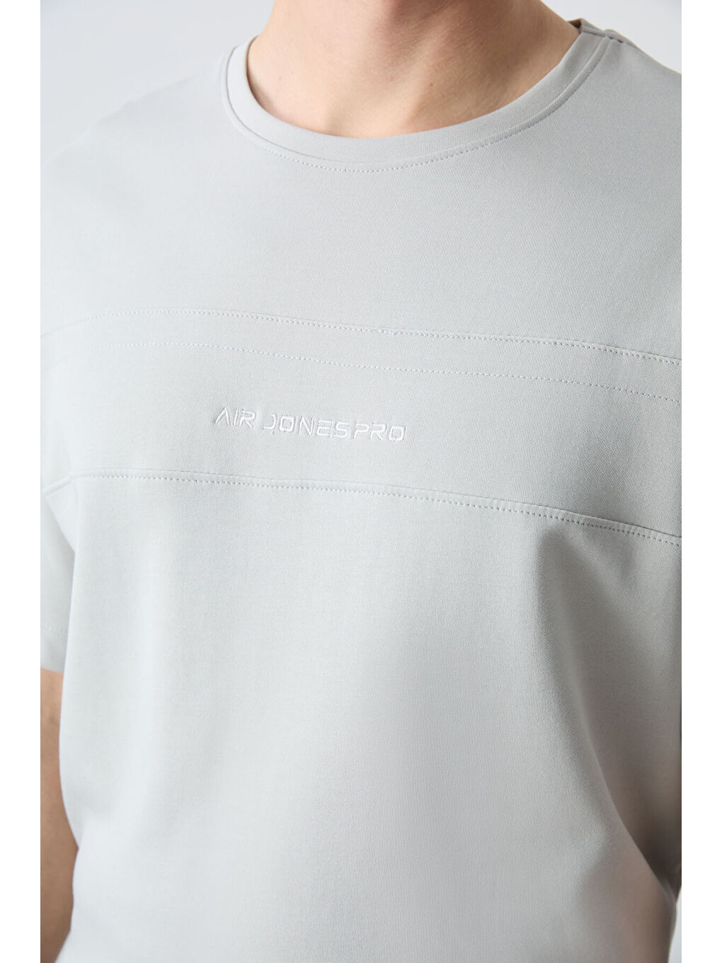 Bej Taş Pamuklu Kalın Yumuşak Dokulu Oversize Fit Basic Erkek Şort Takım - 85257-4