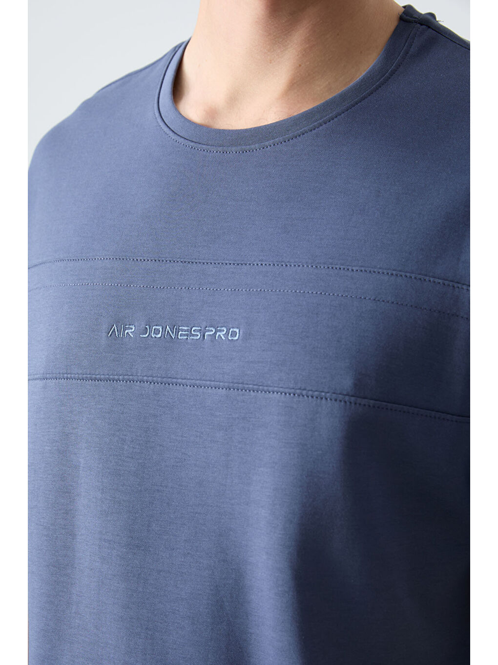 Petrol Pamuklu Kalın Yumuşak Dokulu Oversize Fit Basic Erkek Şort Takım - 85257-4