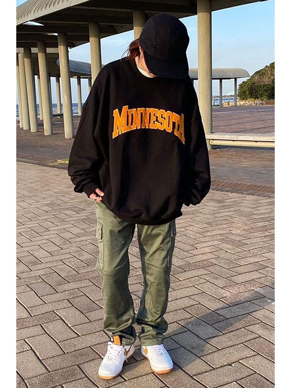 Siyah Sweatshirt Mg1268-1