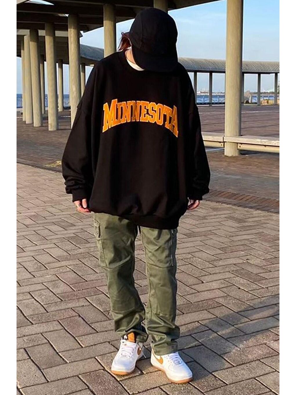 Siyah Sweatshirt Mg1268-3