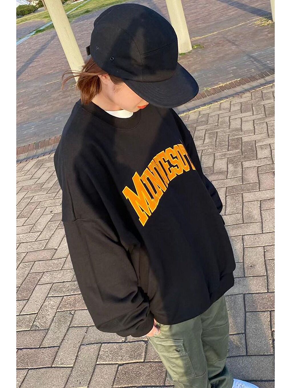 Siyah Sweatshirt Mg1268-4