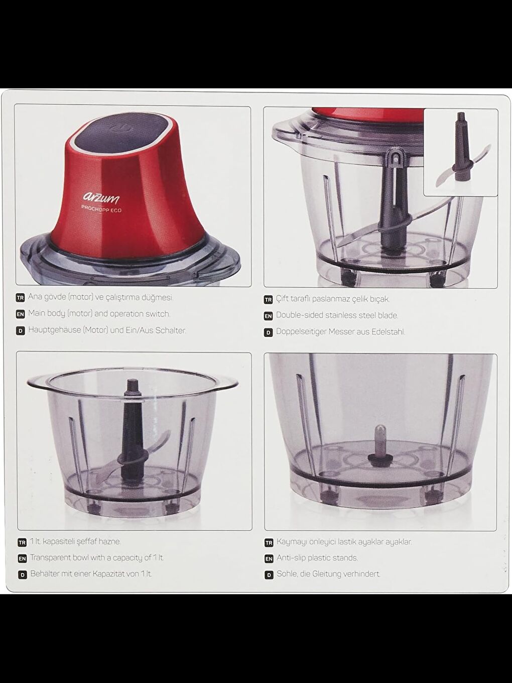 Ar1035 Prochopp Eco Doğrayıcı-3