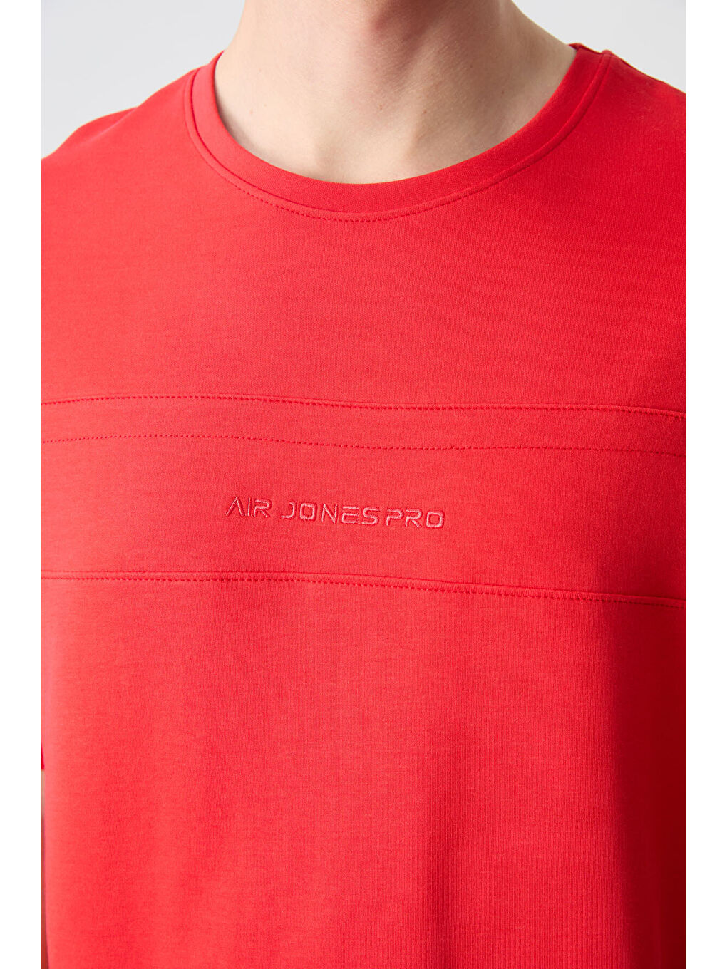 Kırmızı Fiesta Lacivert Pamuklu Kalın Yumuşak Dokulu Oversize Fit Basic Erkek Şort Takım - 85257-3