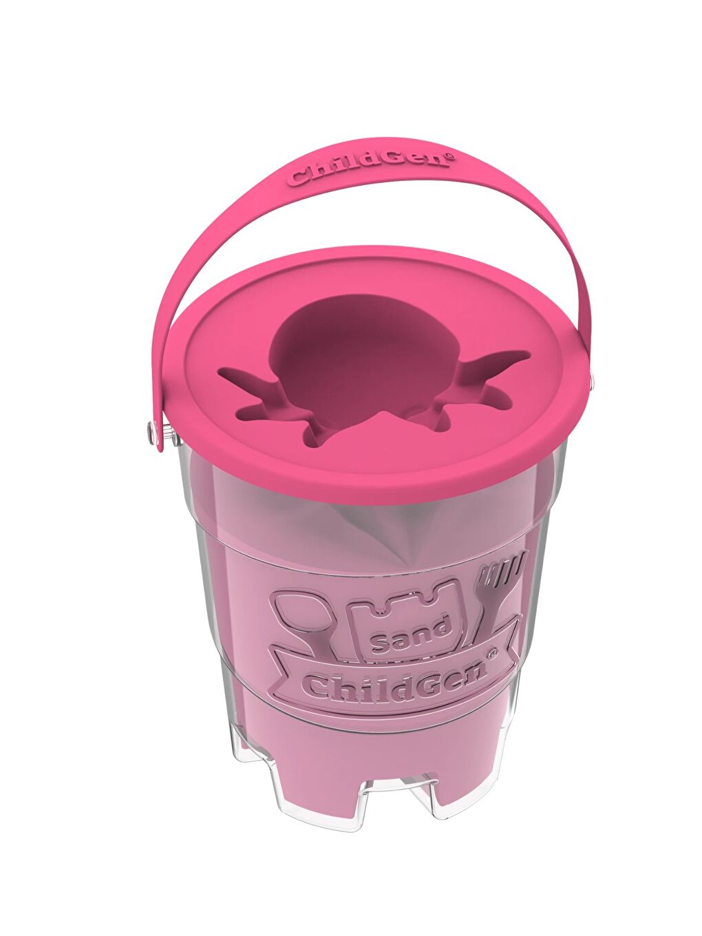 Doğal Kinetik Kum 500gr - Pembe-1