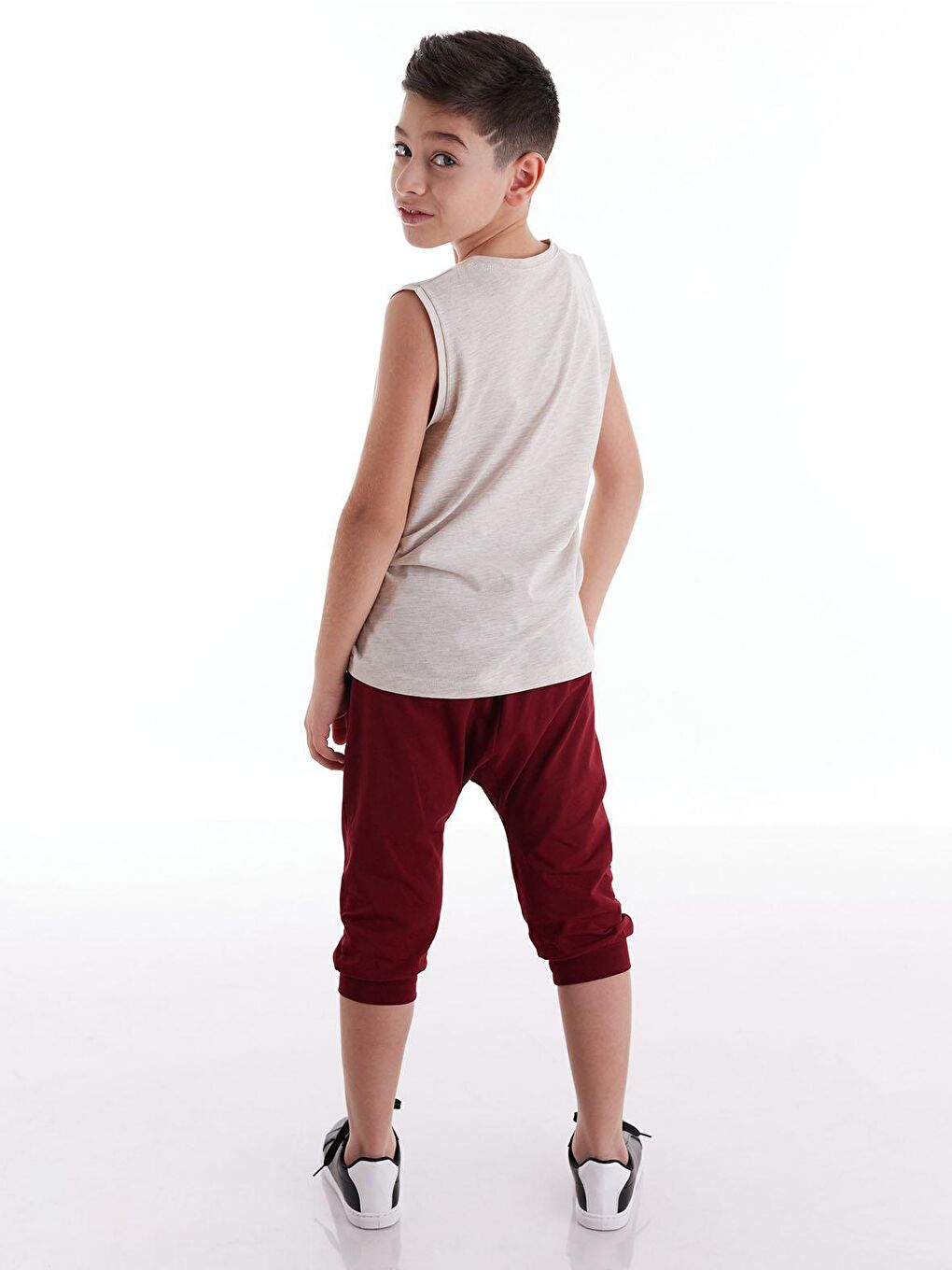 Karışık Traveller Erkek Çocuk Kapri Takım-1