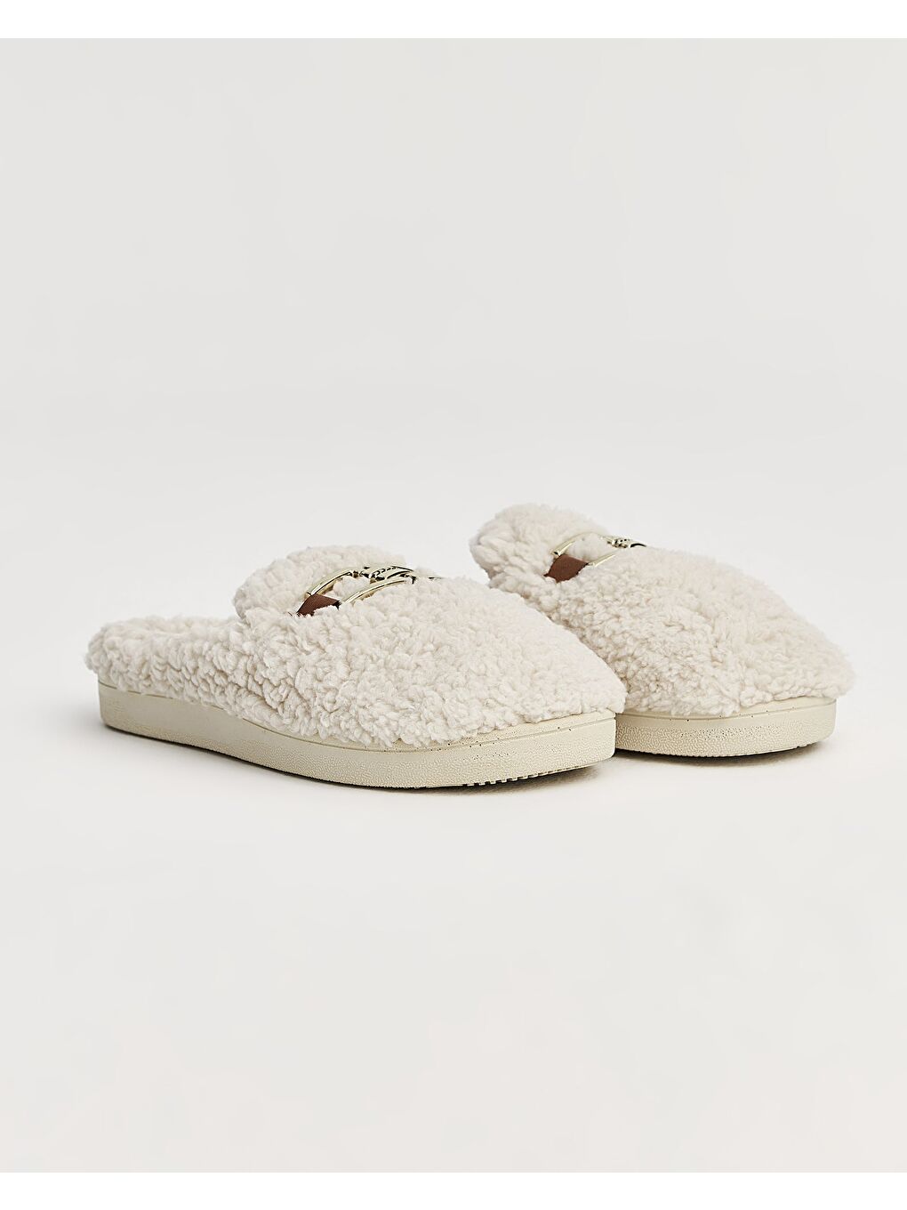 Kadın Bej Ev Terliği