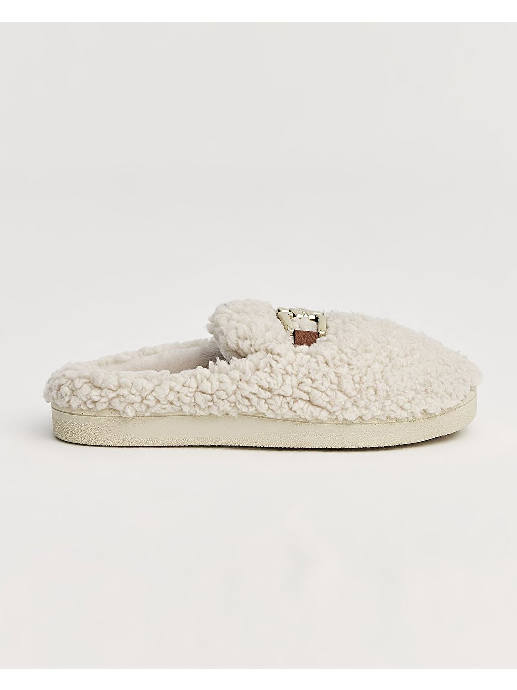 Kadın Bej Ev Terliği-1