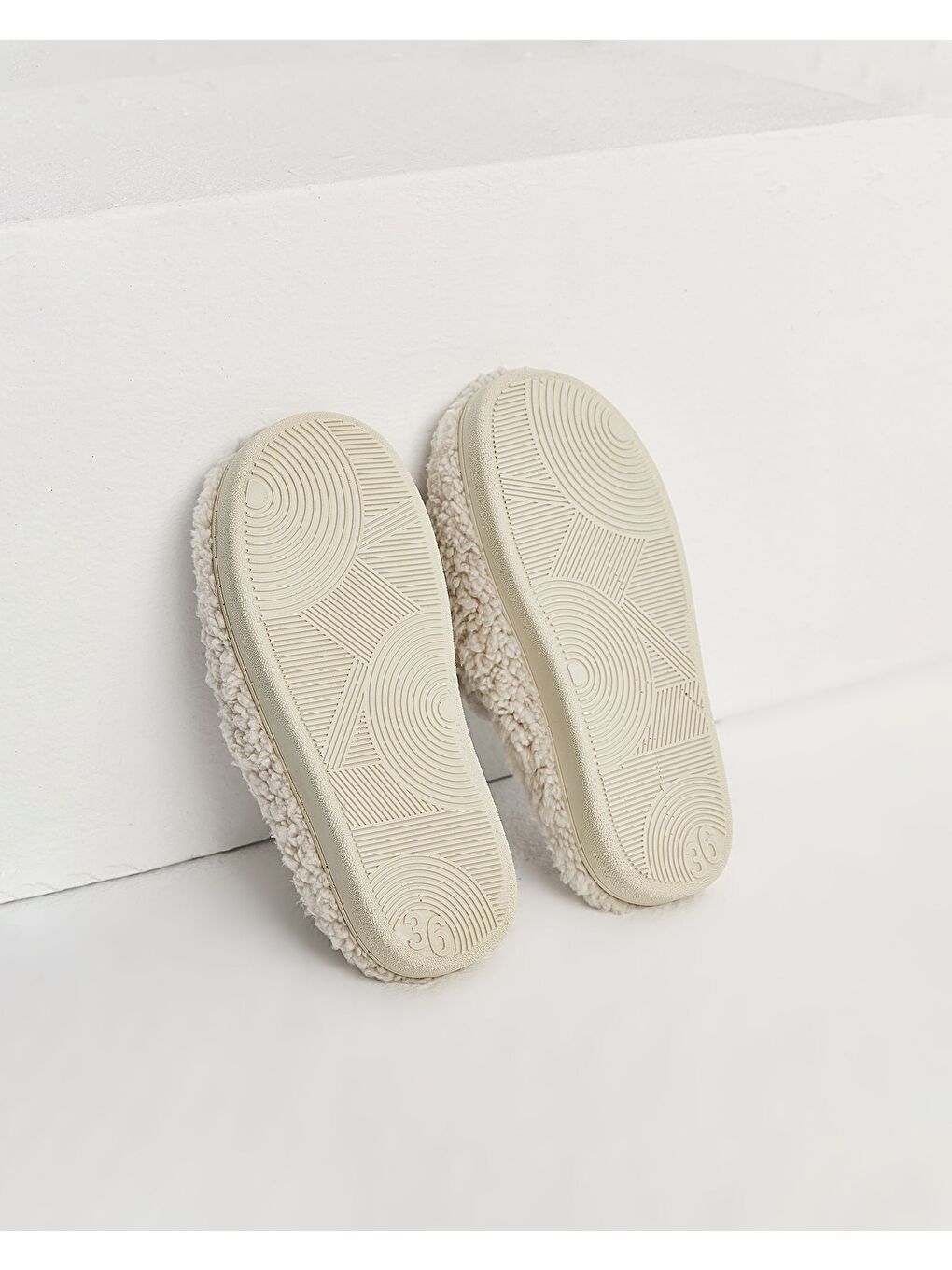 Kadın Bej Ev Terliği-3