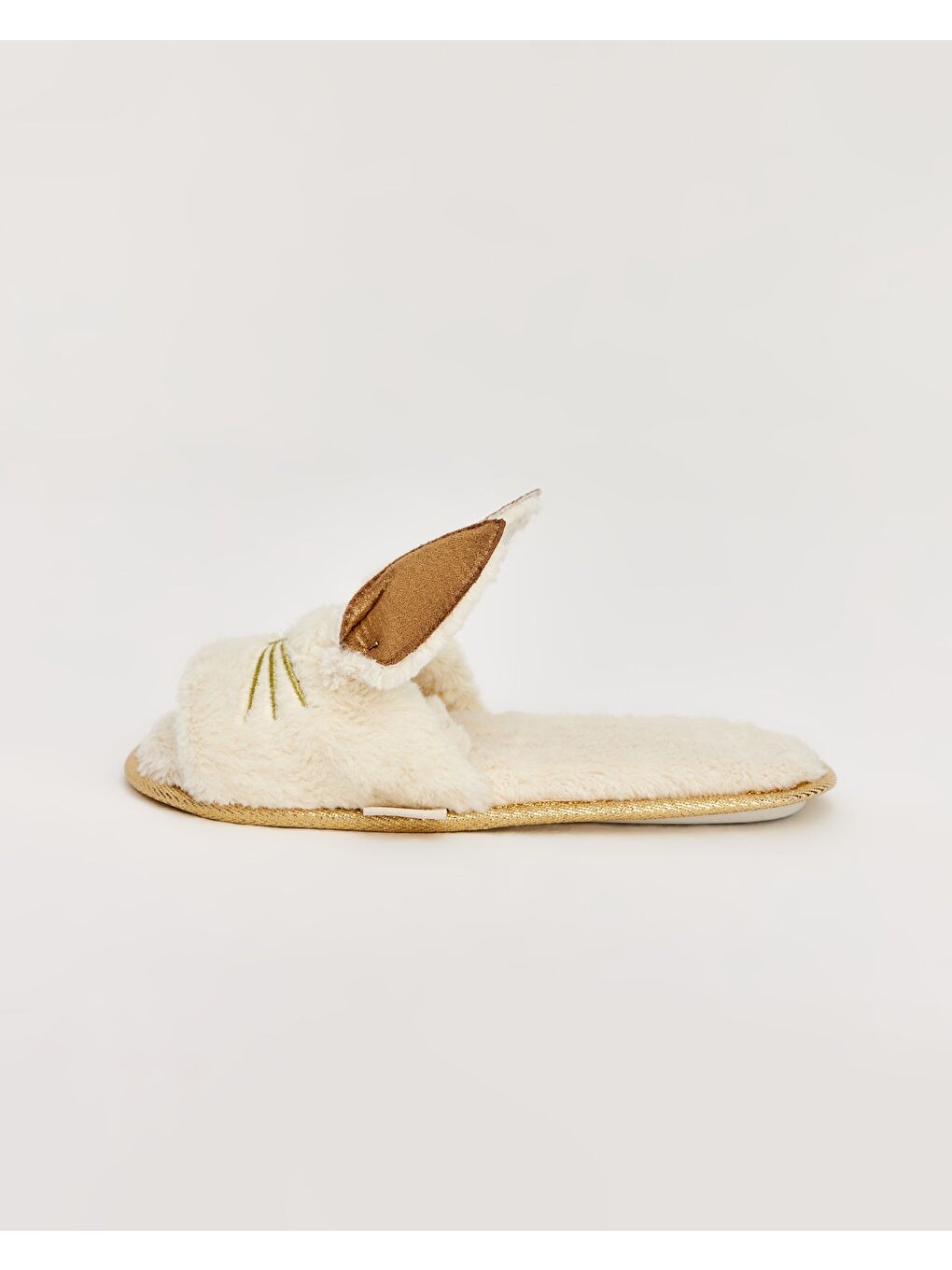 Ekru Kadın Figürlü Terlik - TINY-2