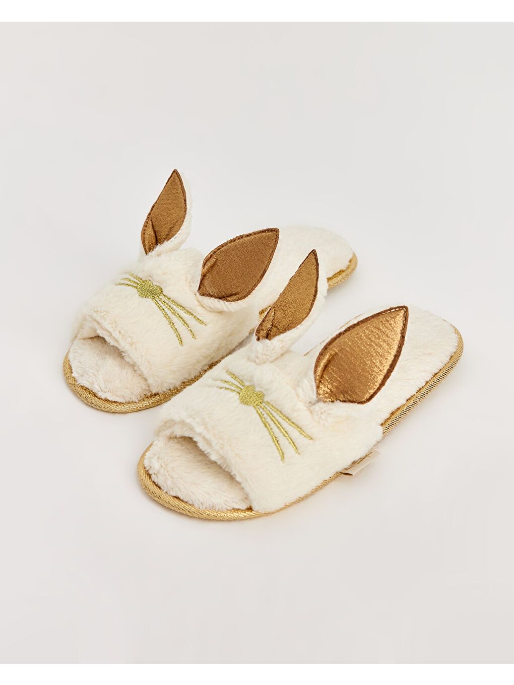 Ekru Kadın Figürlü Terlik - TINY-3