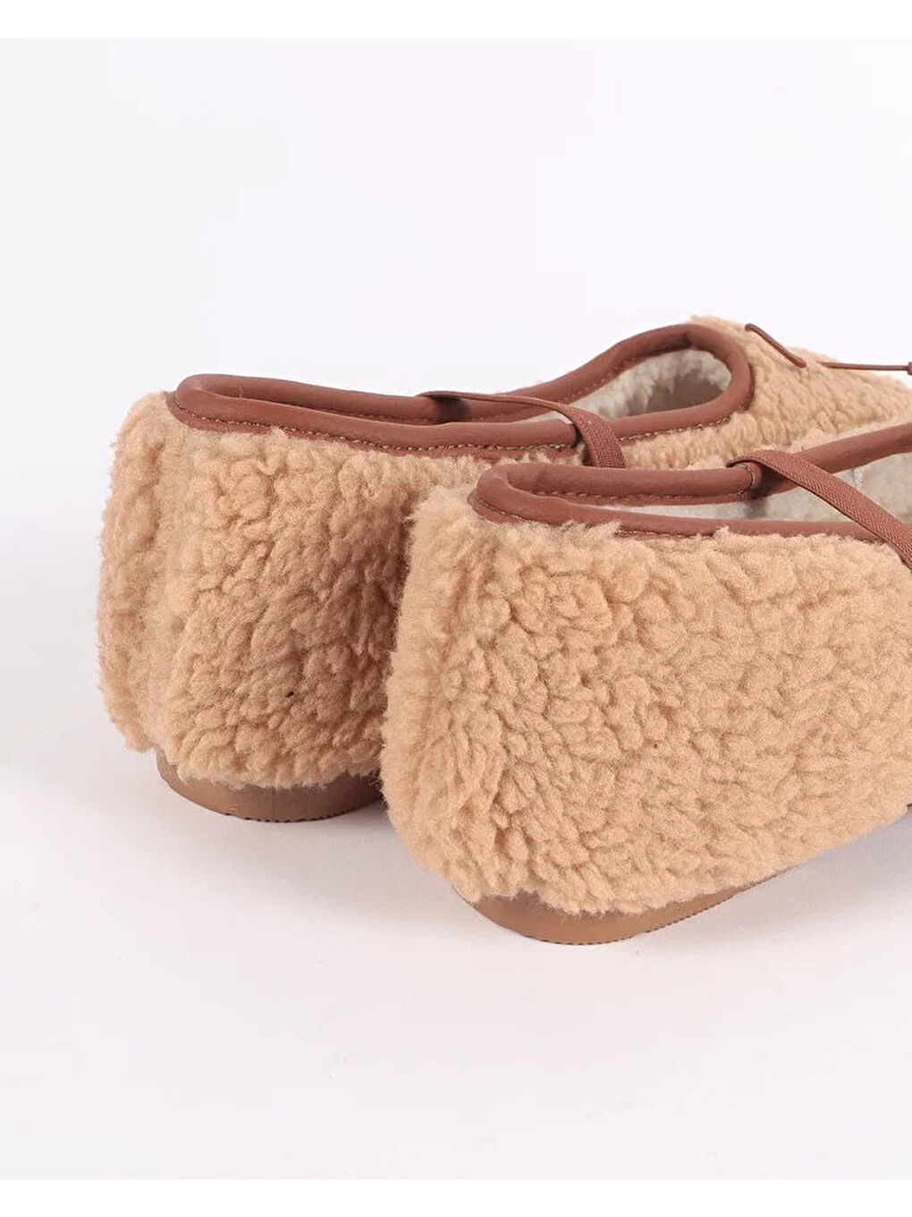 Kahverengi Kadın Ev İçi Ayakkabı - CLARA-2