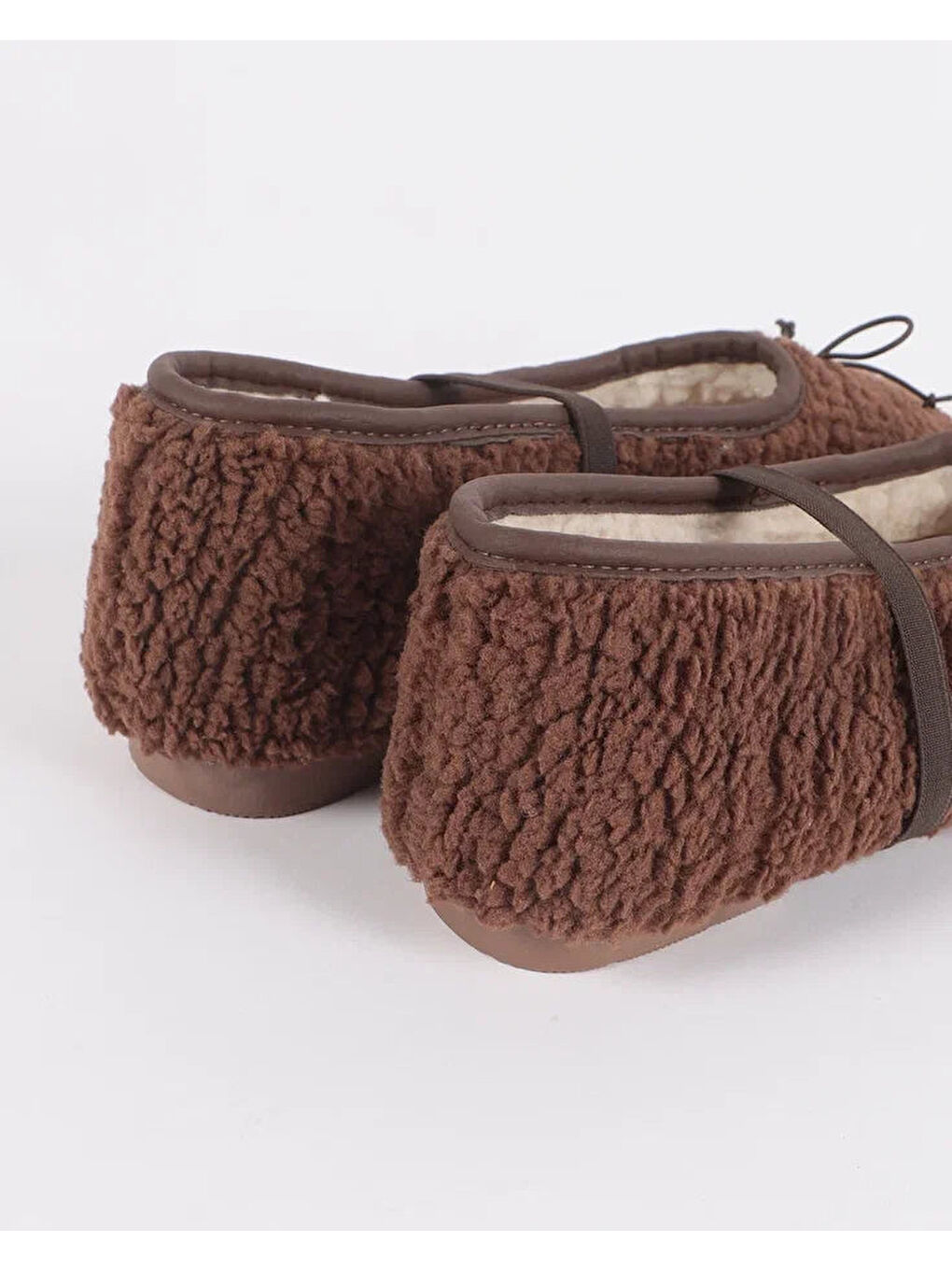 Kahverengi Kadın Ev İçi Ayakkabı - CLARA-2