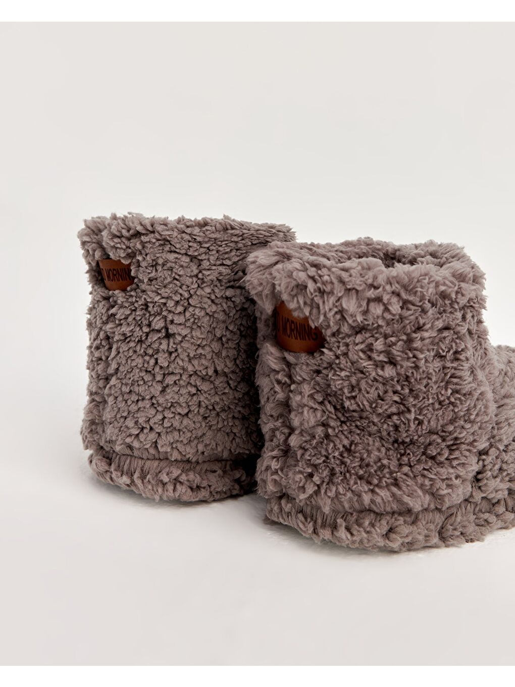 Antrasit Kadın Pofuduk Panduf - NUNY