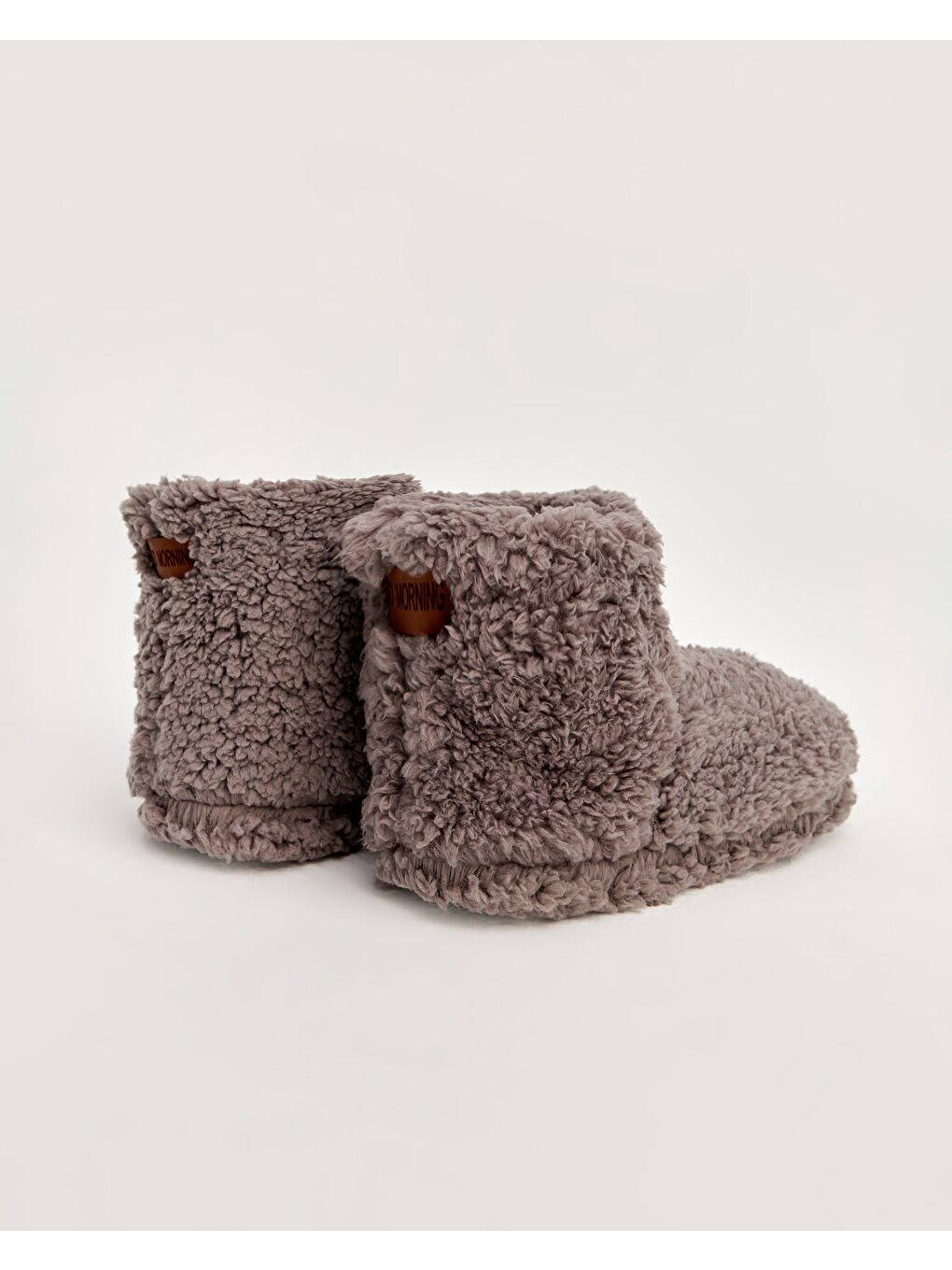 Antrasit Kadın Pofuduk Panduf - NUNY-3