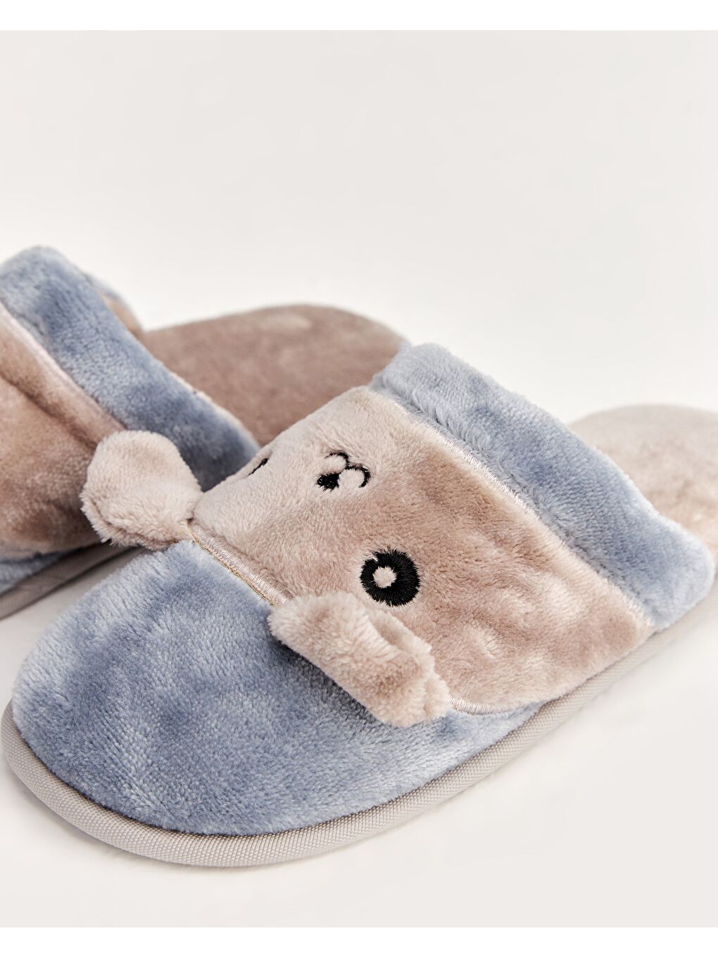 Mavi Kadın Figürlü Ev Terliği - MAFİN