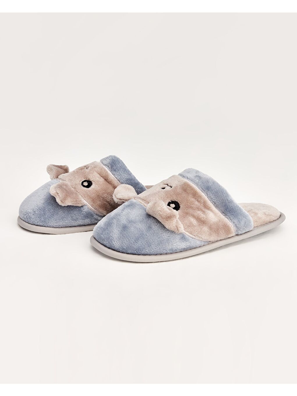 Mavi Kadın Figürlü Ev Terliği - MAFİN-4