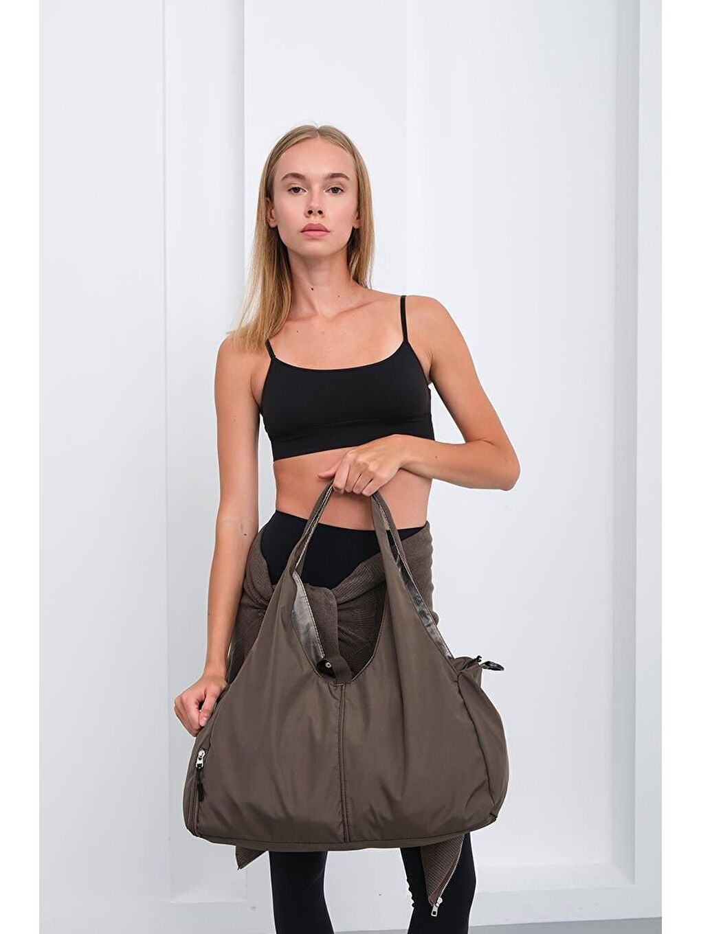 Kahverengi Giglio Spor Omuz Çantası Kahve-1