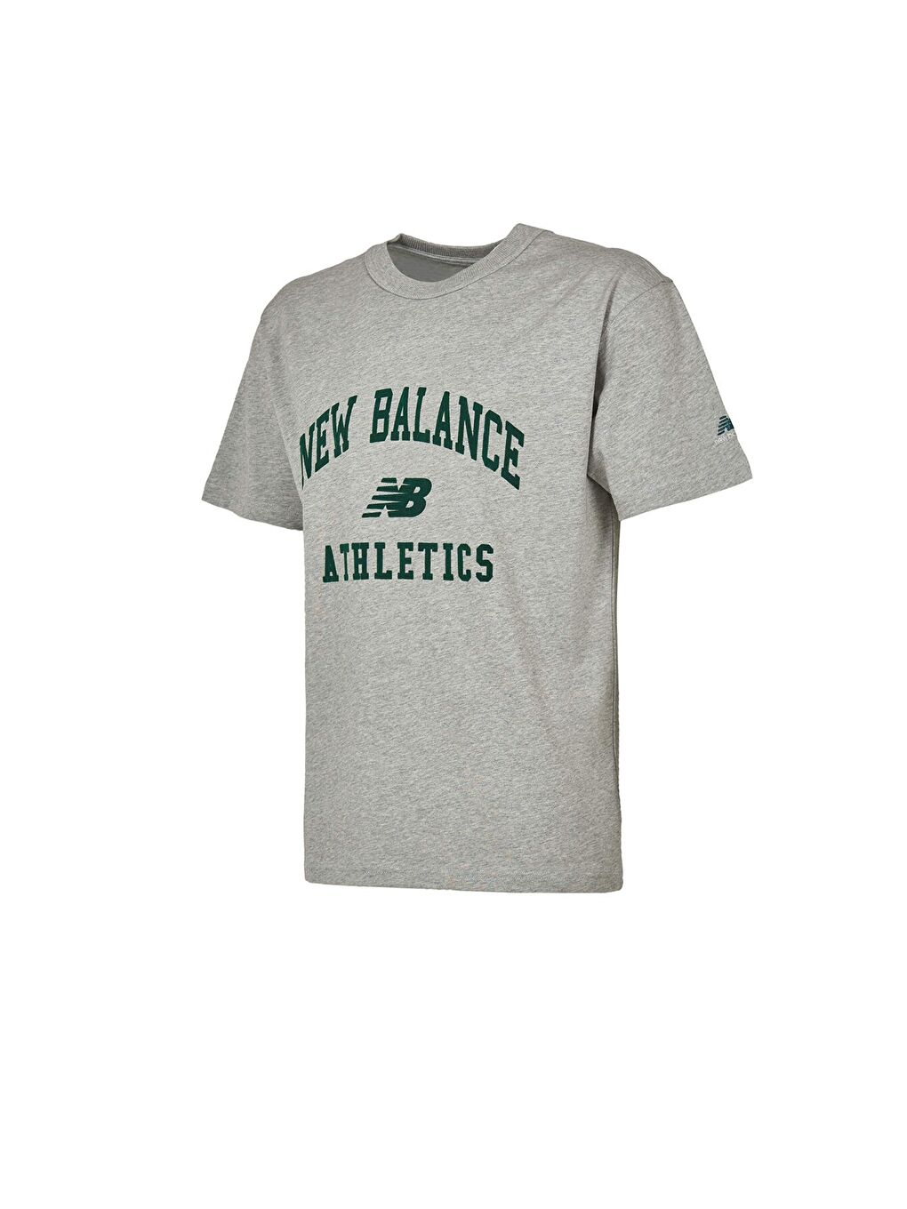 1402 Erkek Gri Yuvarlak Yaka Tişört