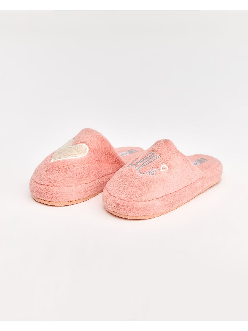 Pembe Kadın Nakış Detaylı Terlik - SEANGATTO-1