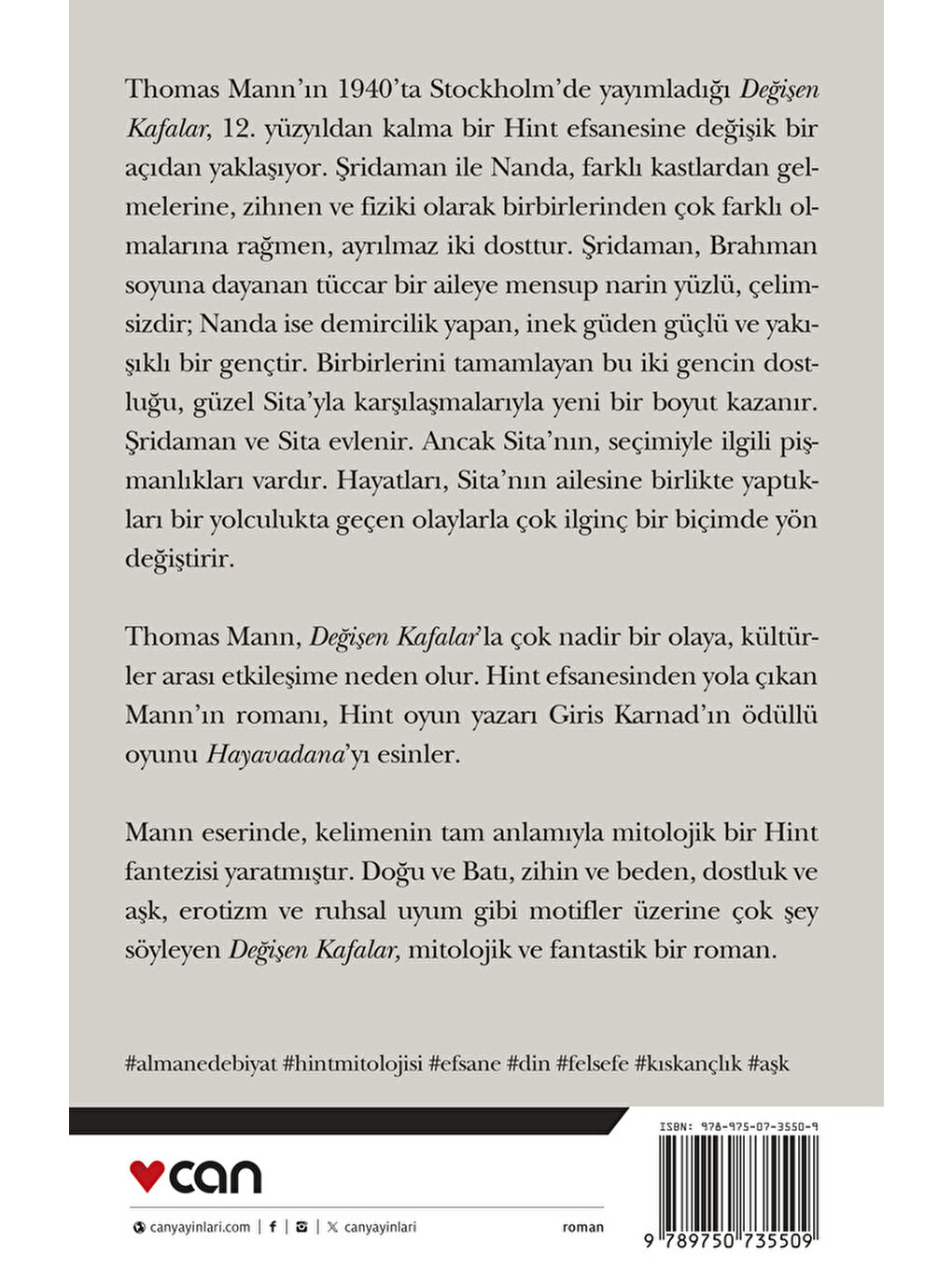 Değişen Kafalar / Bir Hint Efsanesi-2