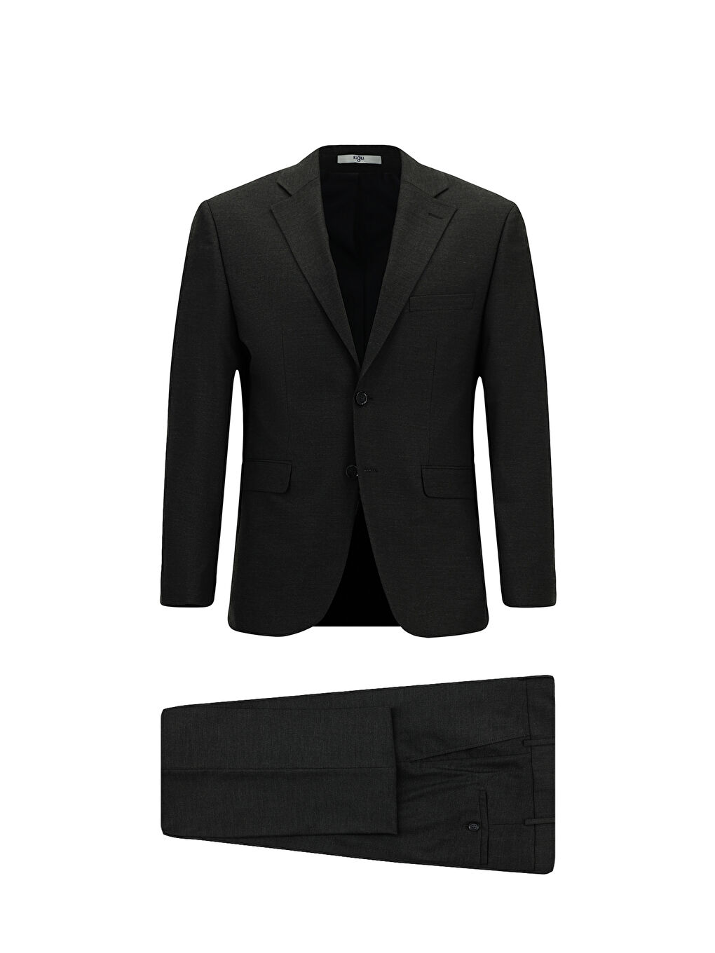 Gri 6 Drop Regular Fit Standart Kesim Takım Elbise