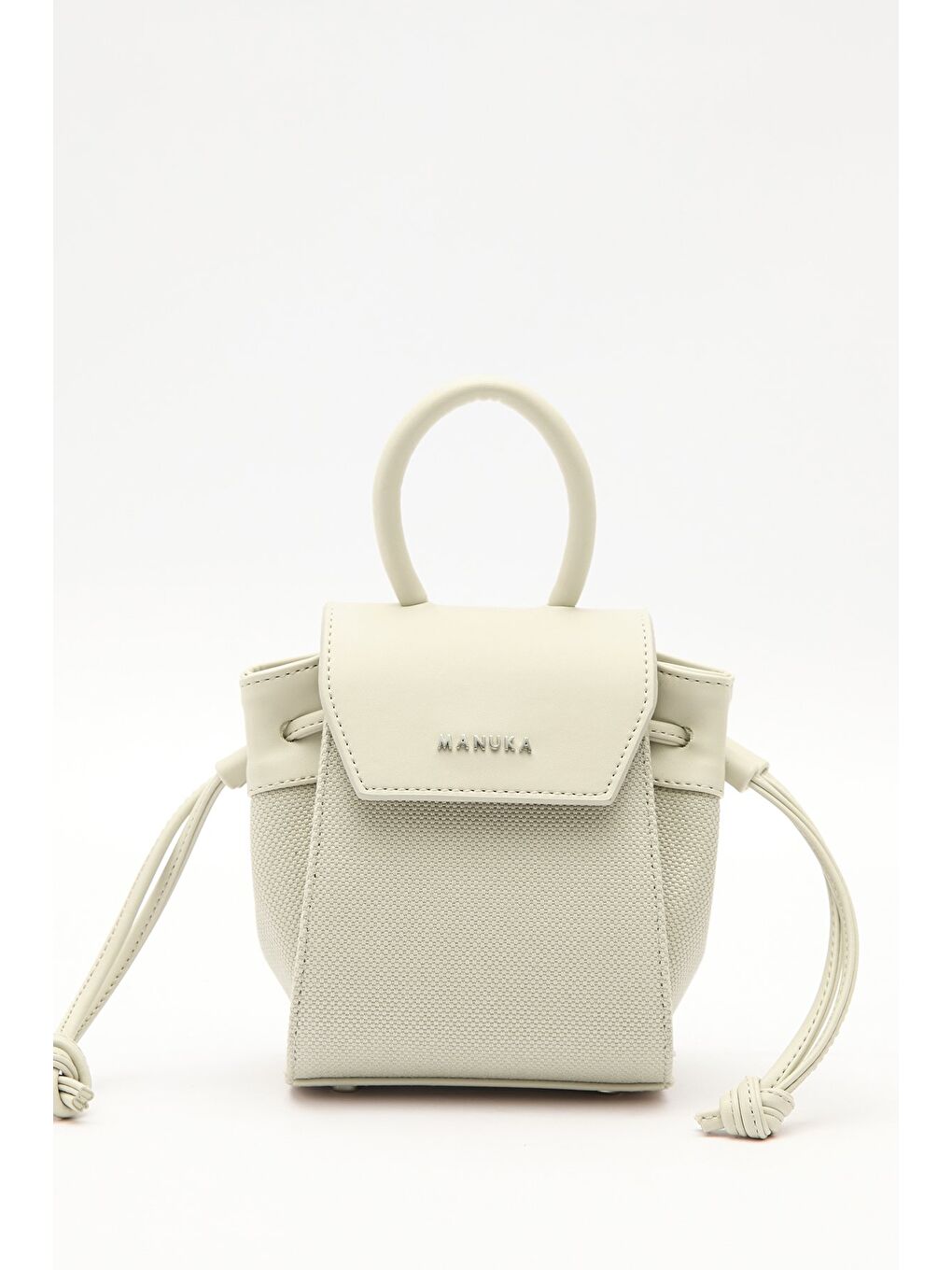 Yeşil Kanvas Kapaklı Mini Çanta Çağla-3