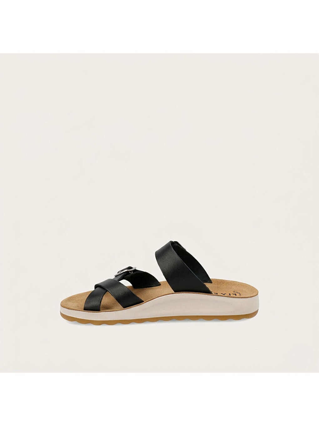 Siyah Kadın Terlik 77 J68 2C Sandal SYNTHETIC-2