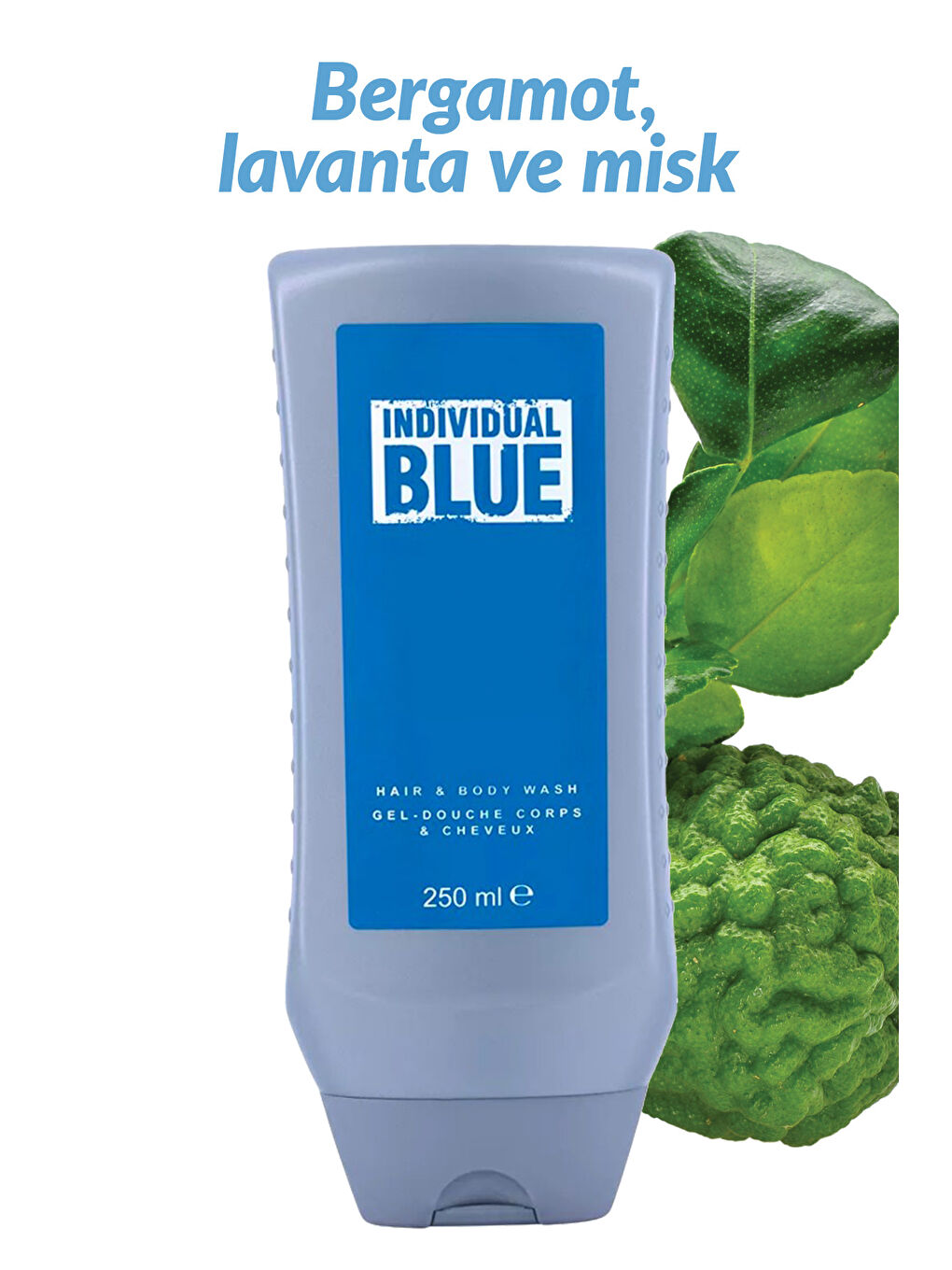 Individual Blue Erkek Parfüm Deodorant Rollon 3'lü Set-2