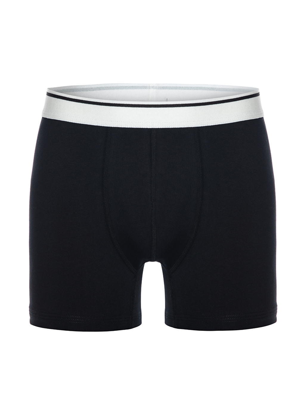 Siyah Erkek 3 lü Pamuklu Elastanlı Renkli Boxer Seti 4147-1