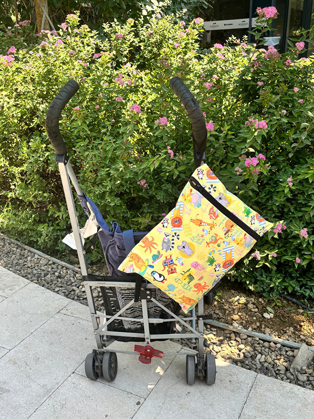 Beyaz 2 Adet, 36x30 cm Summer ve Family Desen, Sıvı Geçirmeyen Çok Amaçlı Çanta, Ekonomik Set, Yıkanabilir-7