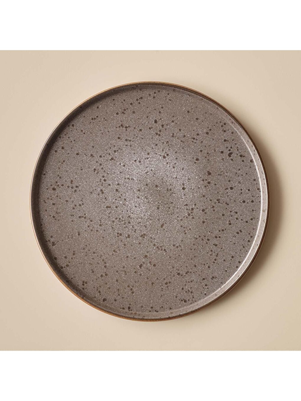 Guarda Stoneware Servis Tabağı Gri