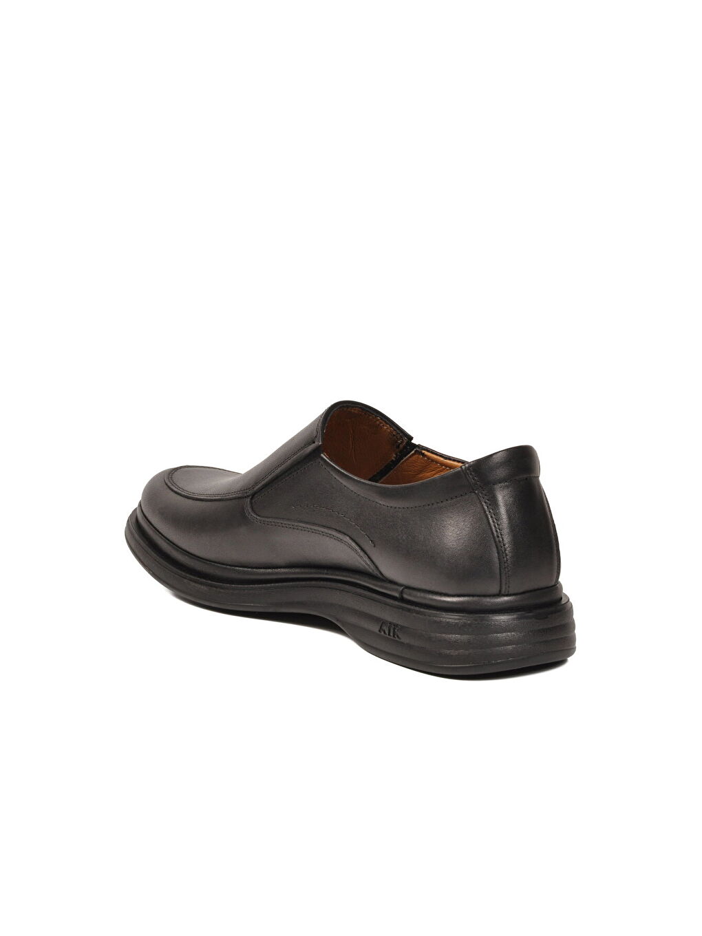 Siyah Hakiki Deri Erkek Casual Ayakkabı 416 M-3