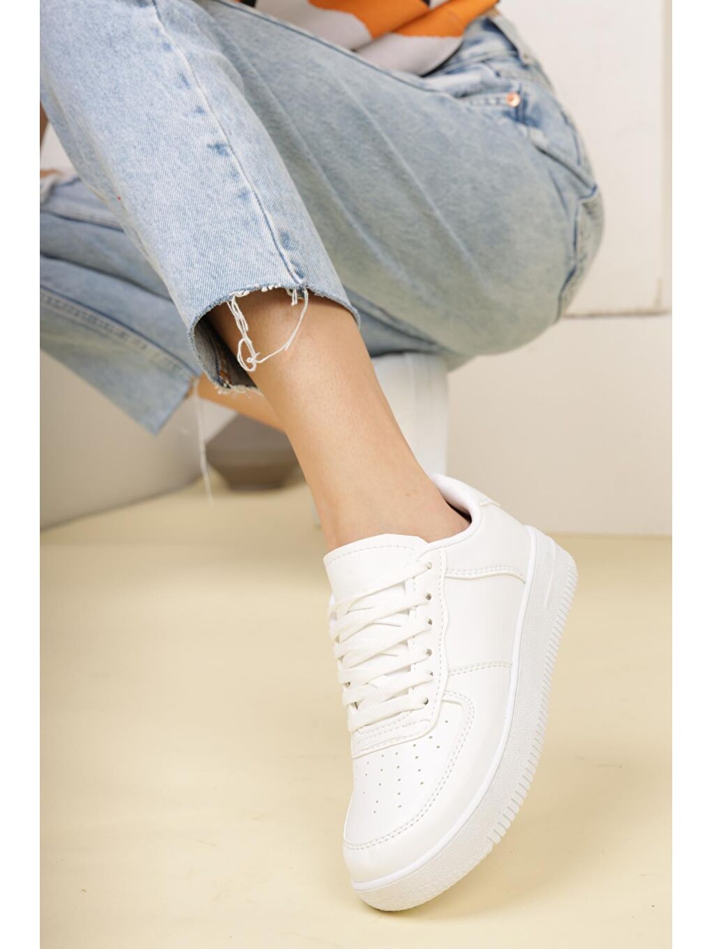 Beyaz HOPE Kadın Günlük Sneaker