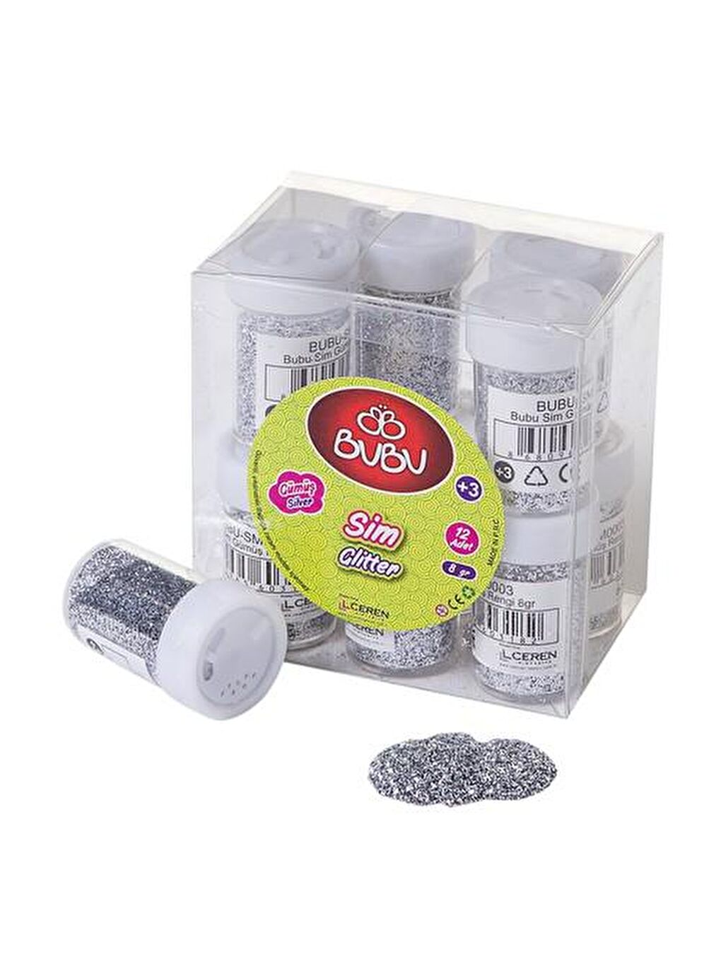 Gümüş Sim 8 G 12 Adet BUBU-SM0003